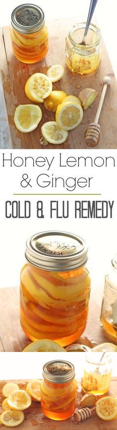 Honey Lemon Ginger Jar - Natural Cold & Flu Remedy