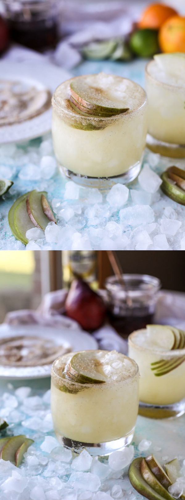 Honey Vanilla Pear Margaritas