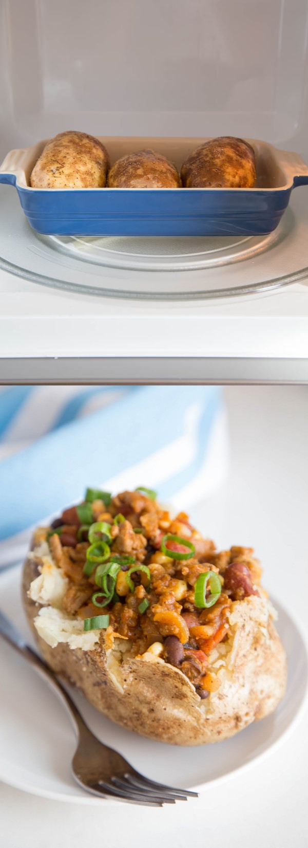 How To Bake a Potato in the Microwave