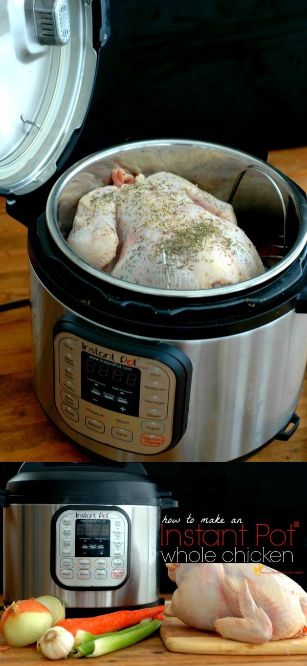 How To Make An Instant Pot Whole Chicken for FAST Healthy Meals From Soups, Wraps, Salads, & Stir Frys