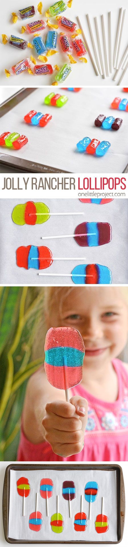 How to Make Jolly Rancher Lollipops