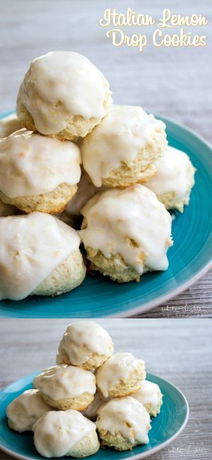 Italian Lemon Drop Cookies