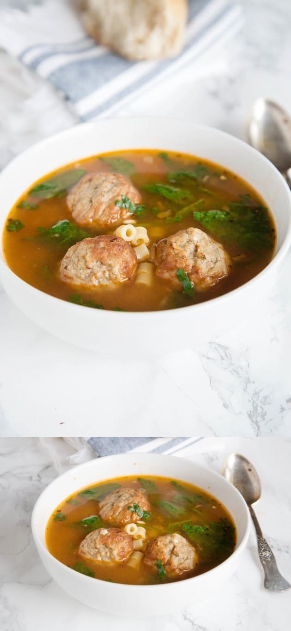 Italian Meatball Soup