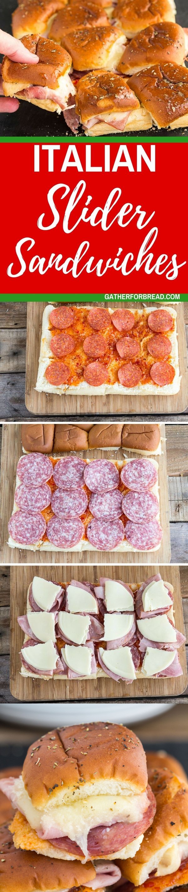 Italian Slider Sandwiches