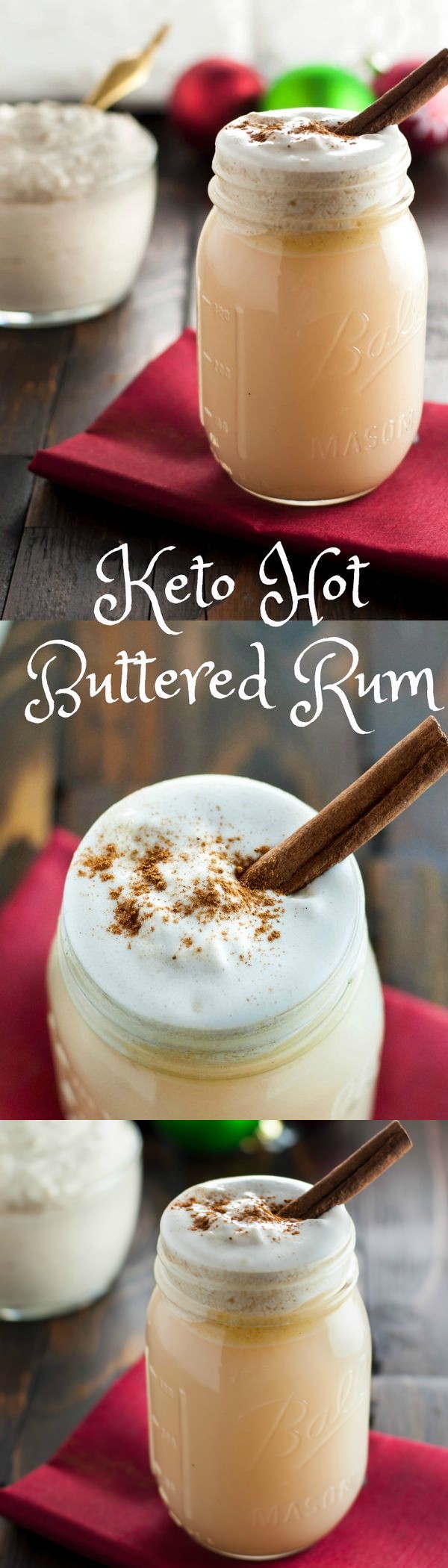 Keto Hot Buttered Rum Mix