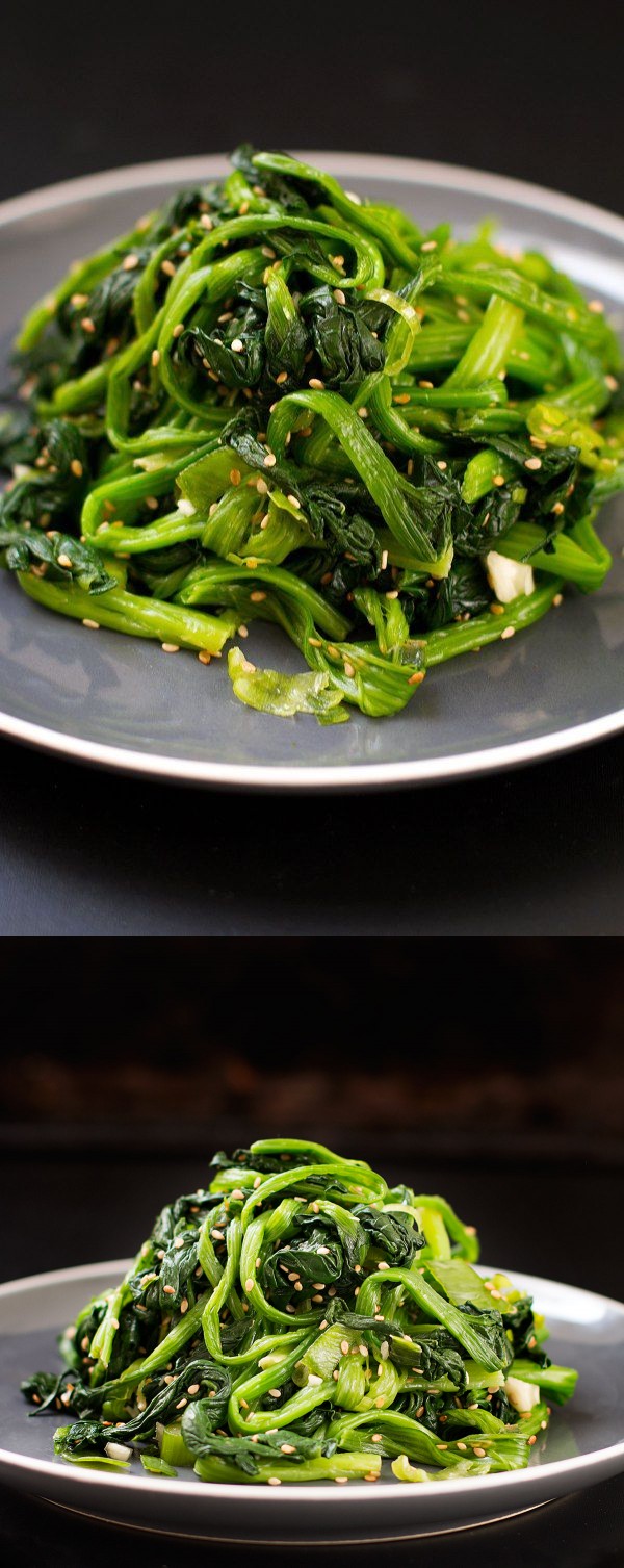 Korean Spinach Salad Recipe (Siguemchi Namul