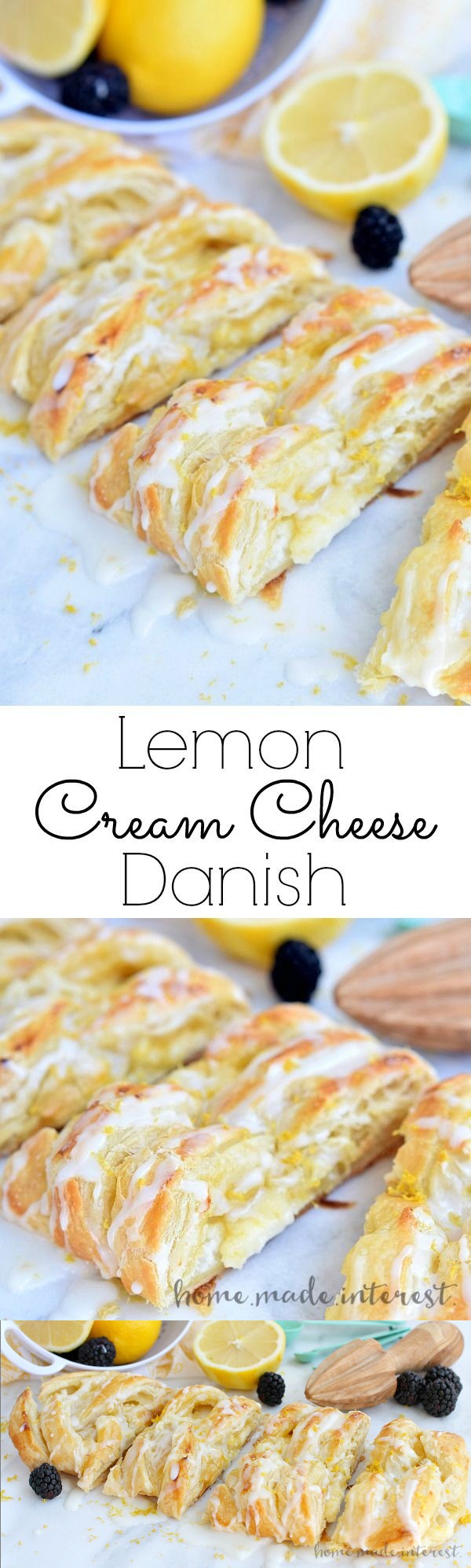 Lemon Cream Cheese Danish