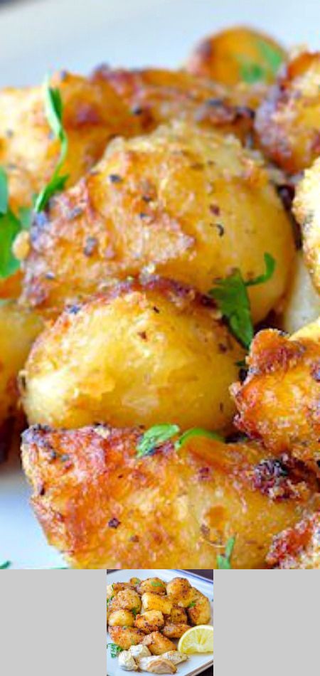 Lemon Herb Roasted Potato Nuggets