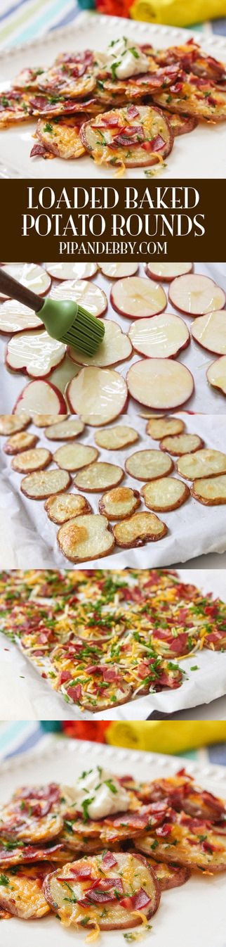 Loaded Baked Potato Rounds