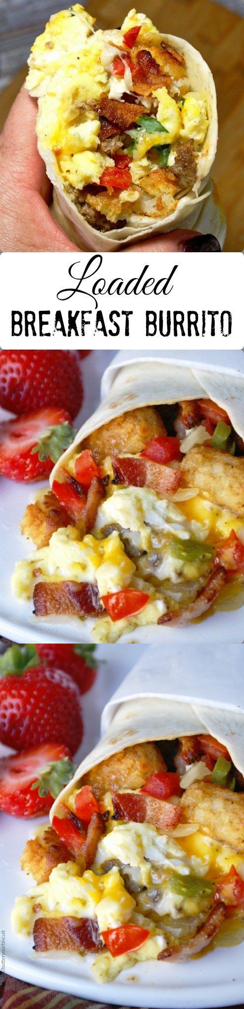 Loaded Breakfast Burrito