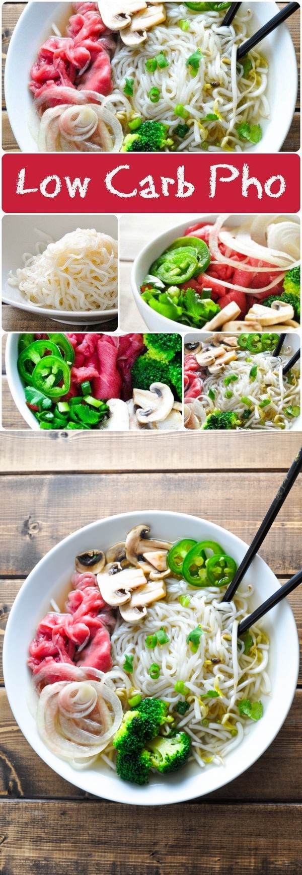 Low Carb Pho – Vietnamese Beef Noodle Soup