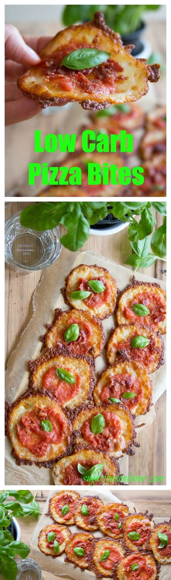 Low Carb Pizza Bites