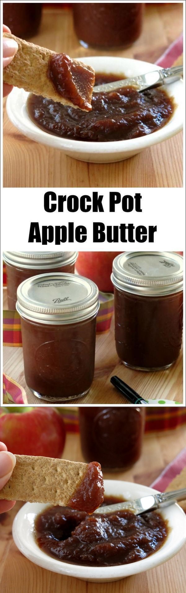 Low-Sugar Crock Pot Apple Butter