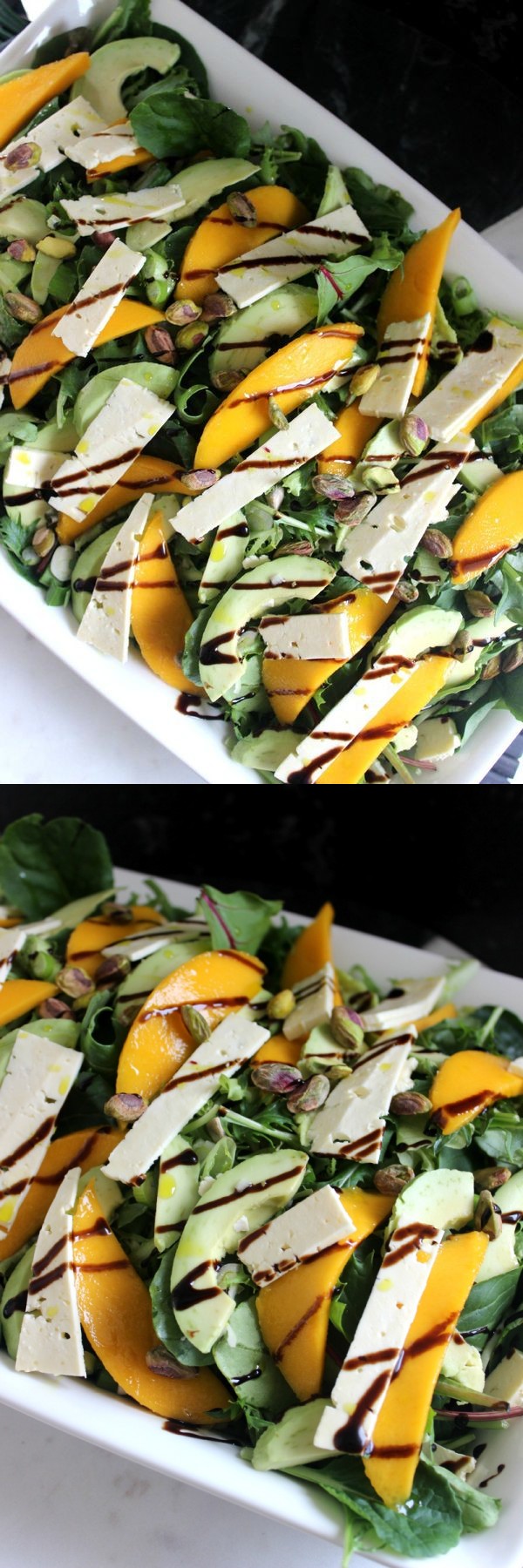 Mango and feta Summer salad