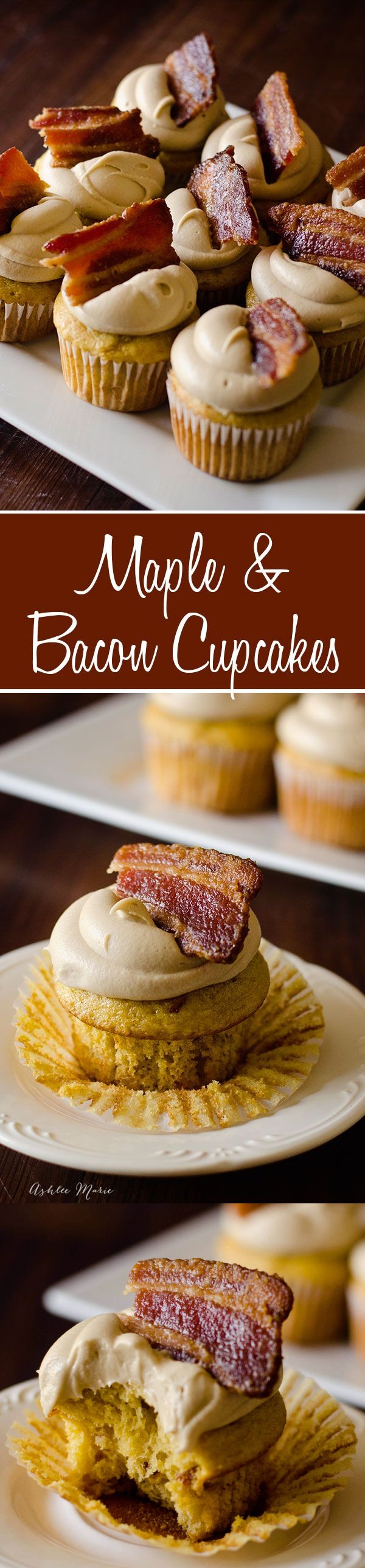 Maple Bacon Cupcakes