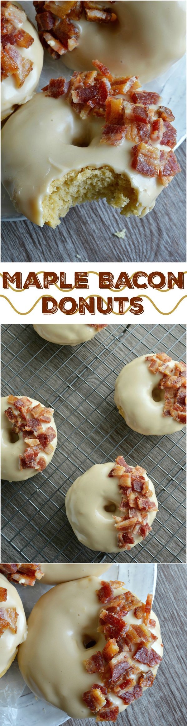 Maple Bacon Donuts