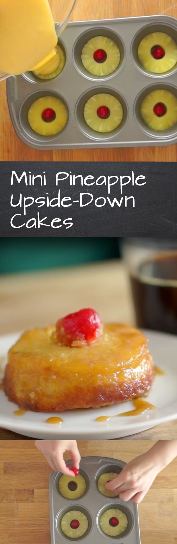 Mini Pineapple Upside-Down Cake