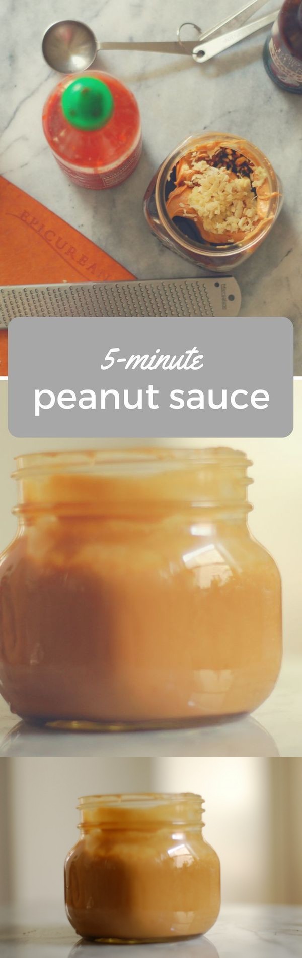 My Go-To Peanut Sauce