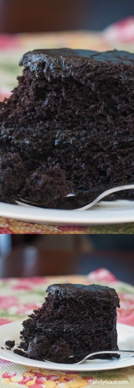 Nanny’s Black Midnight Cake