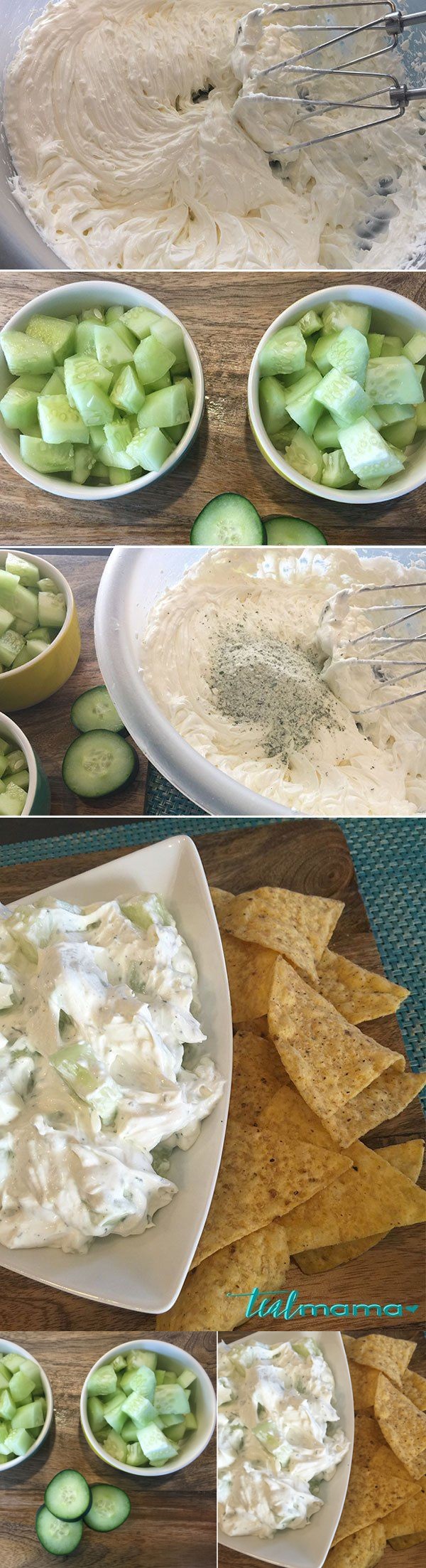 Oh So Simple Creamy Cucumber Dip