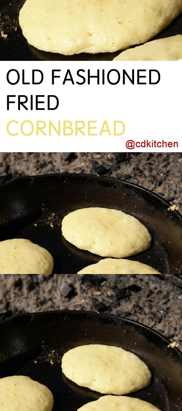 Old Fashioned Fried Cornbread