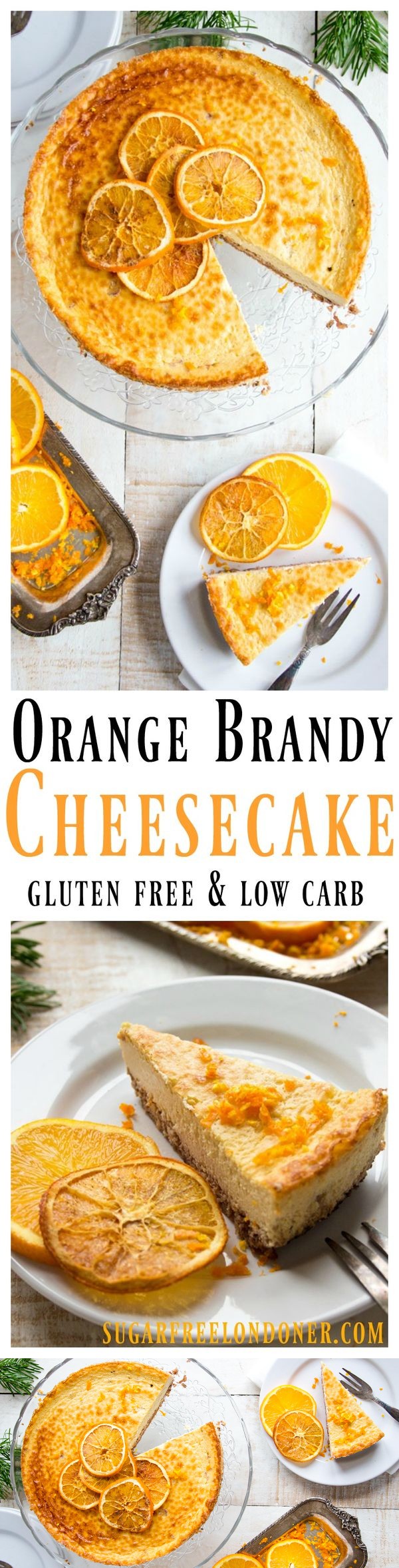 Orange Brandy Cheesecake