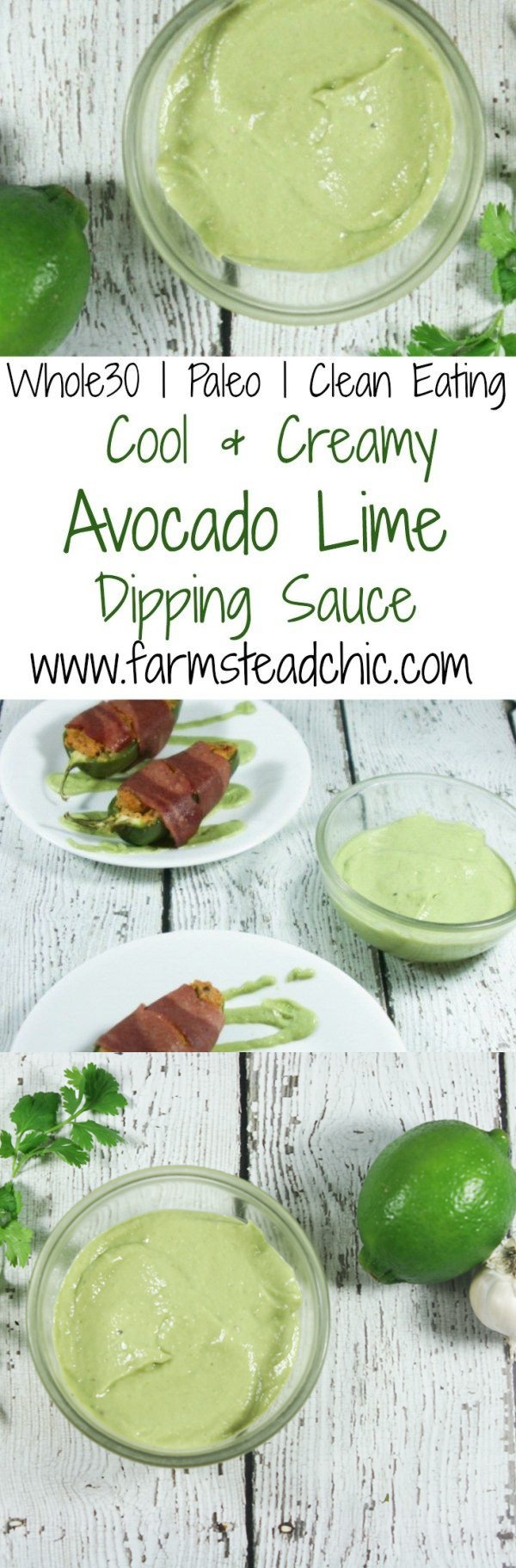 Paleo & Whole30 Avocado Lime Sauce