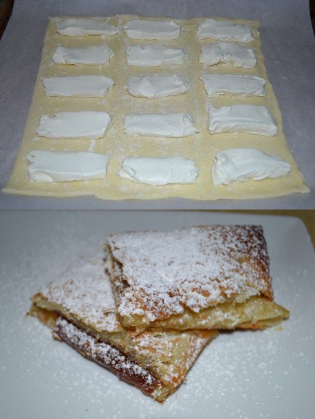 Pastelitos De Guayaba Y Queso (Guava and Cheese Puff Pastries