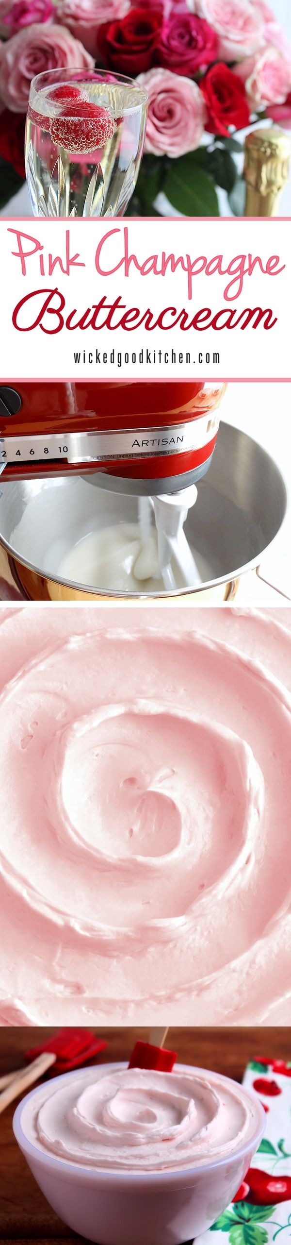 Pink Champagne Buttercream