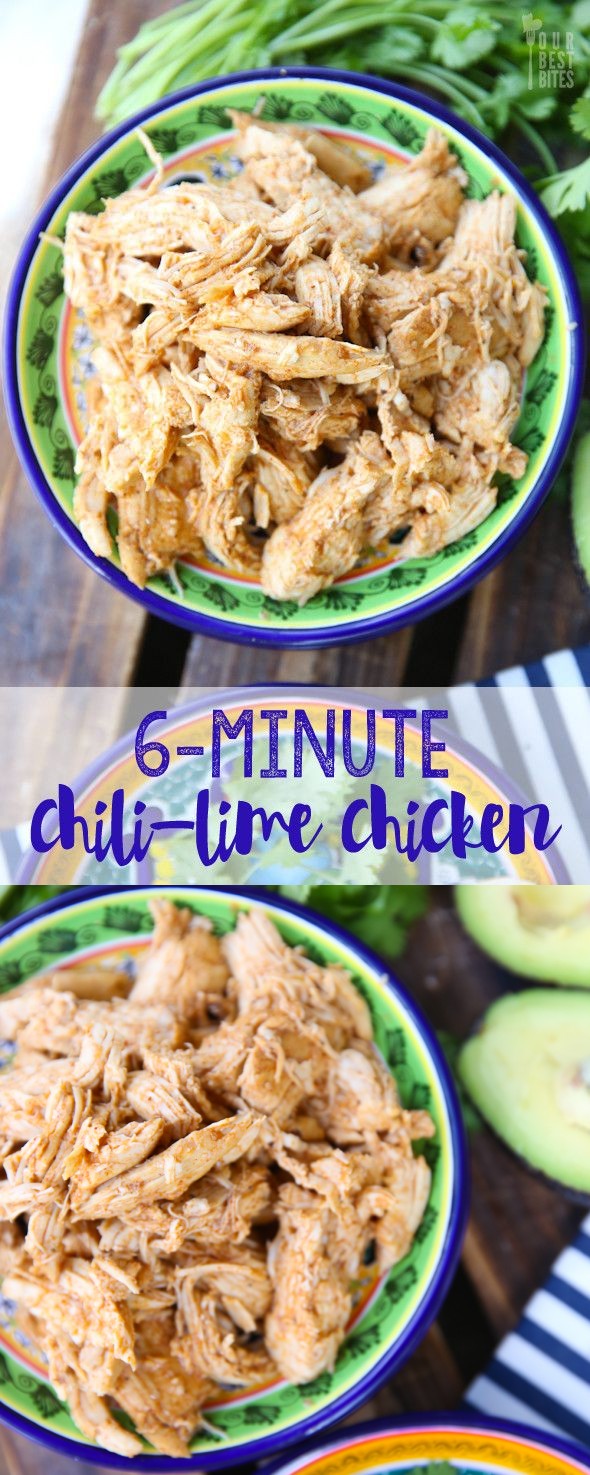 Pressure Cooker Chili-Lime Chicken