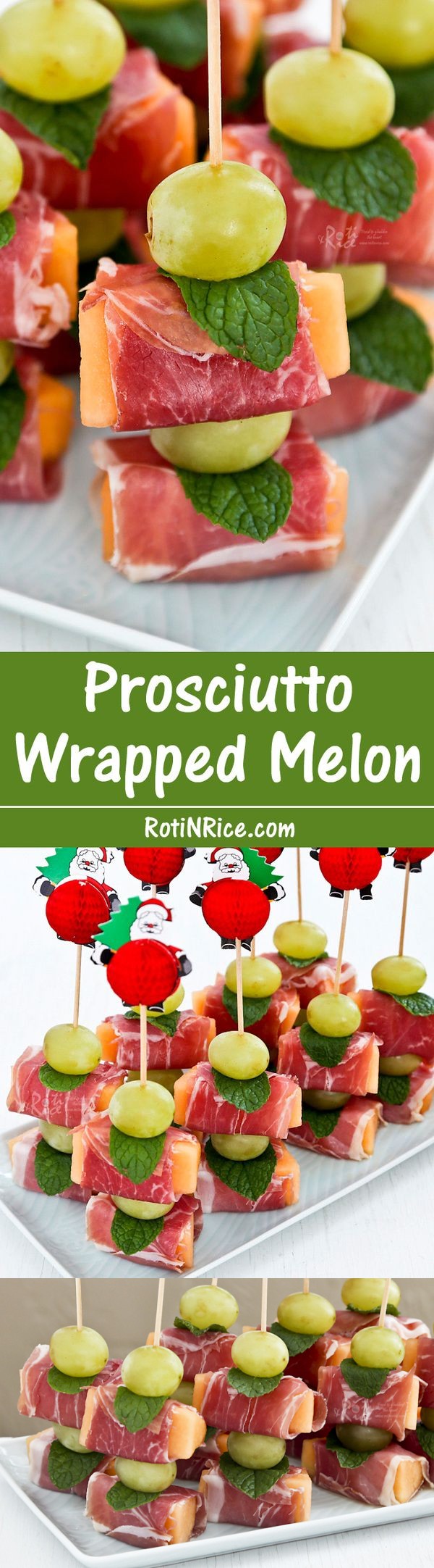 Prosciutto Wrapped Melon