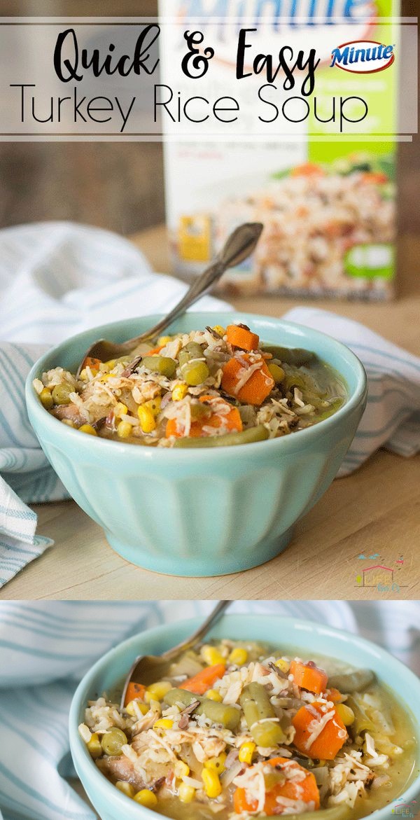 Quick & Easy Turkey Rice Soup