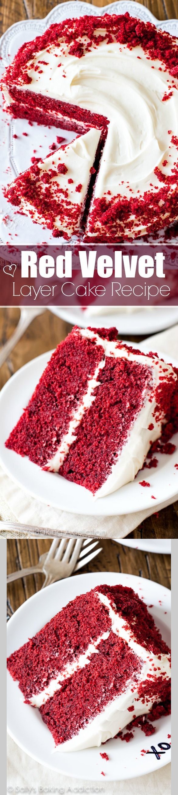 Red Velvet Layer Cake with Cream Cheese Frosting