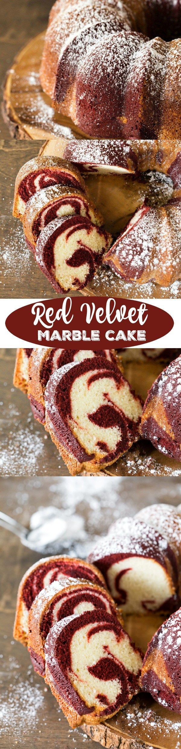 Red Velvet Marble Cake