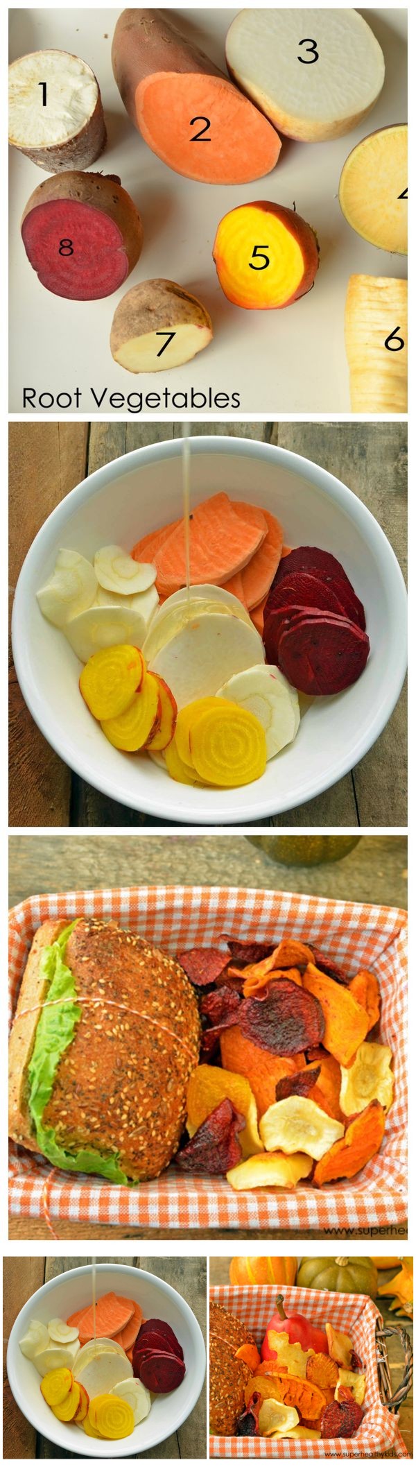 Root Veggie Chips Recipe – Healthy Lunch Idea for Kids