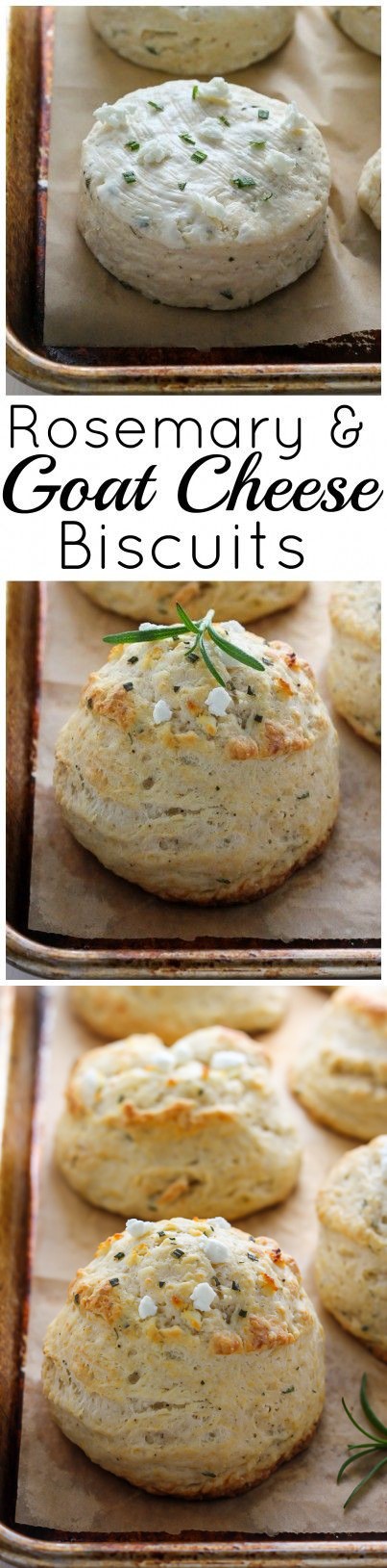 Rosemary Goat Cheese Biscuits