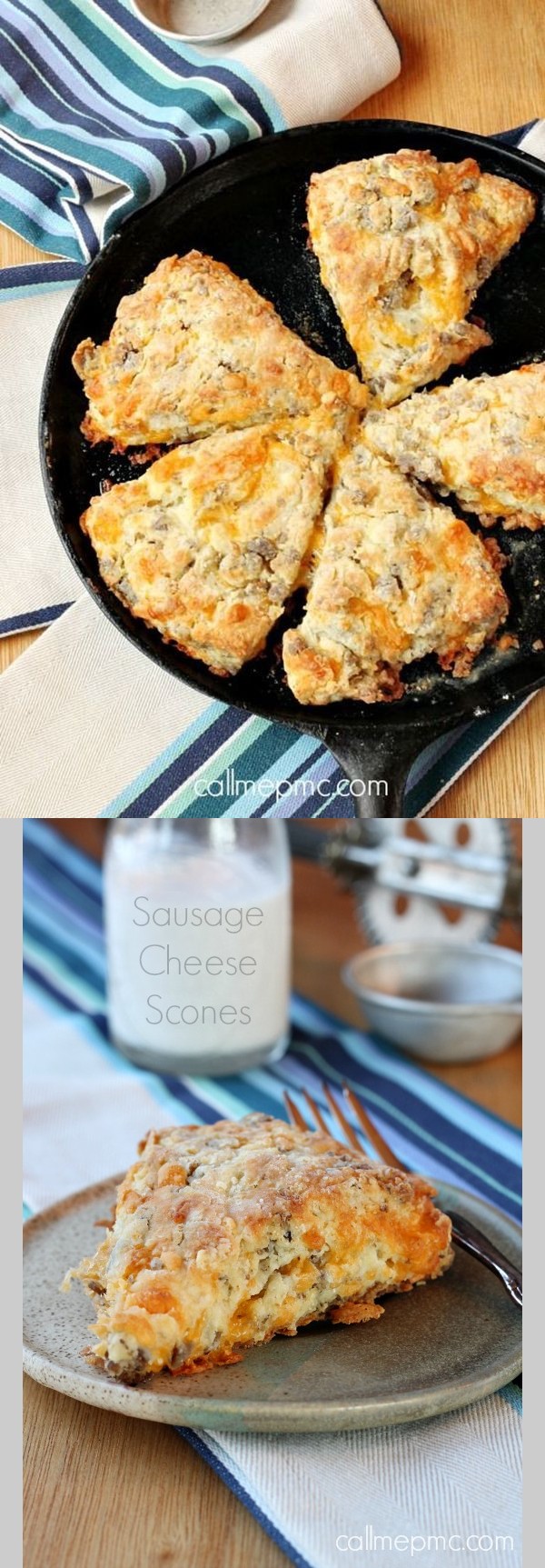 Sausage Cheese Scones