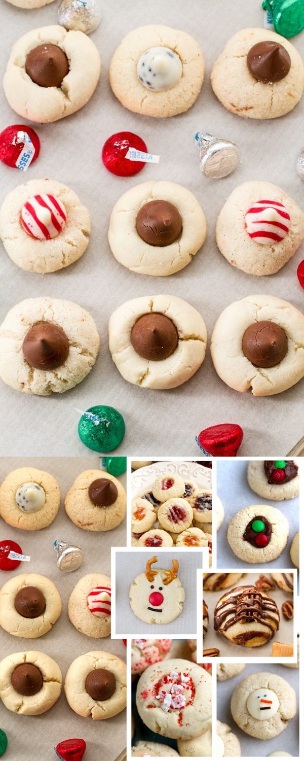 Shortbread Thumbprint Cookies – 7 Ways