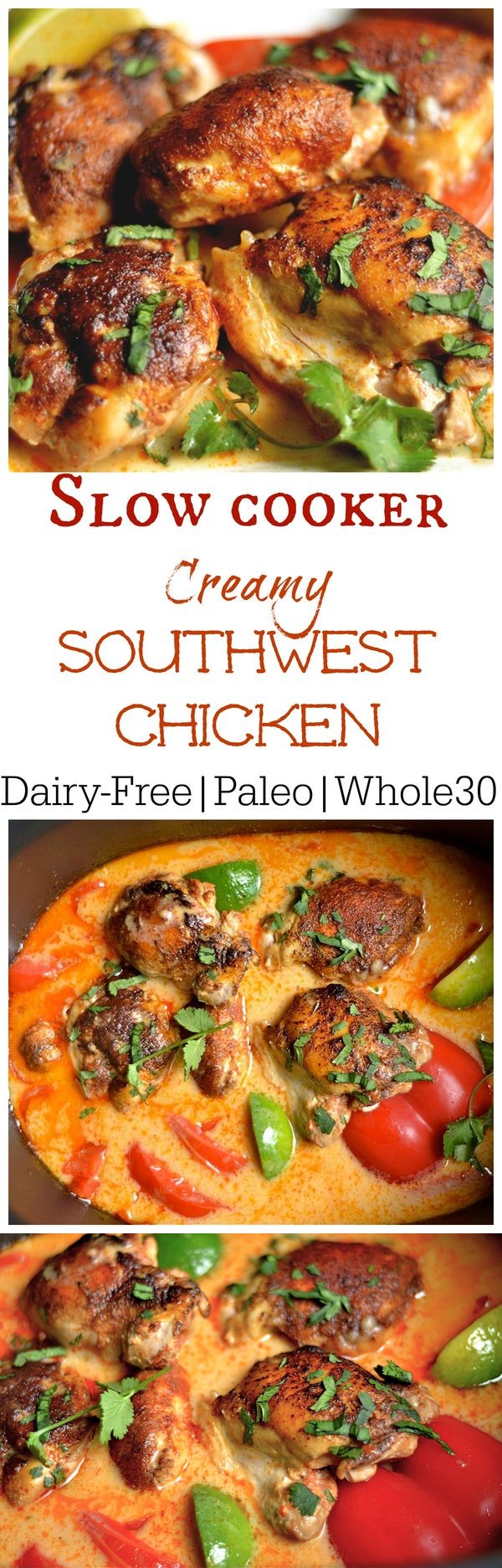 Slow Cooker Creamy Southwest Chicken