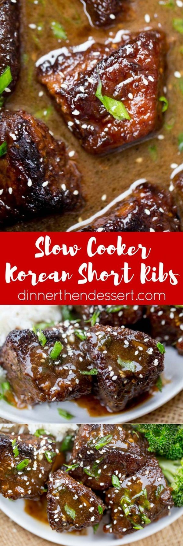 Slow Cooker Korean Short Ribs