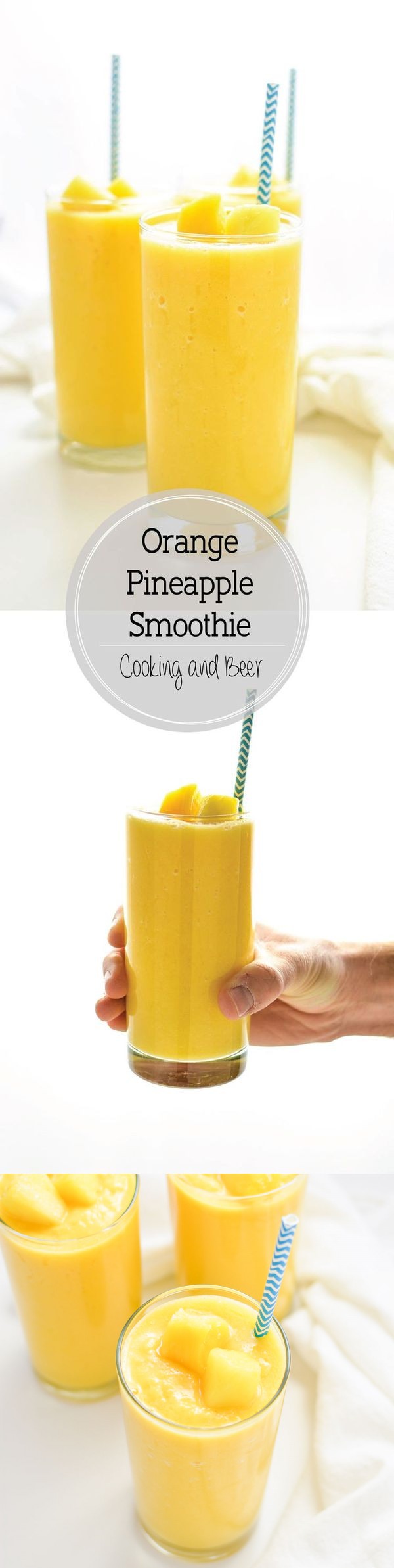 Smoothie Week: Orange Pineapple Smoothie