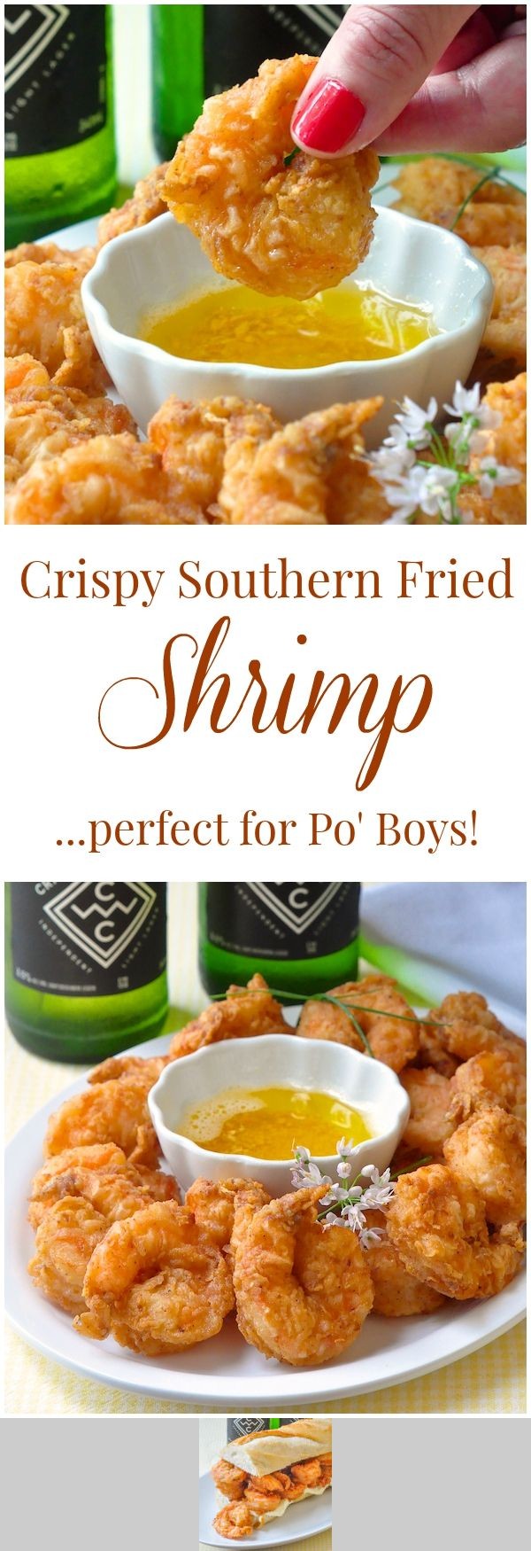 Southern Fried Shrimp Po' Boy