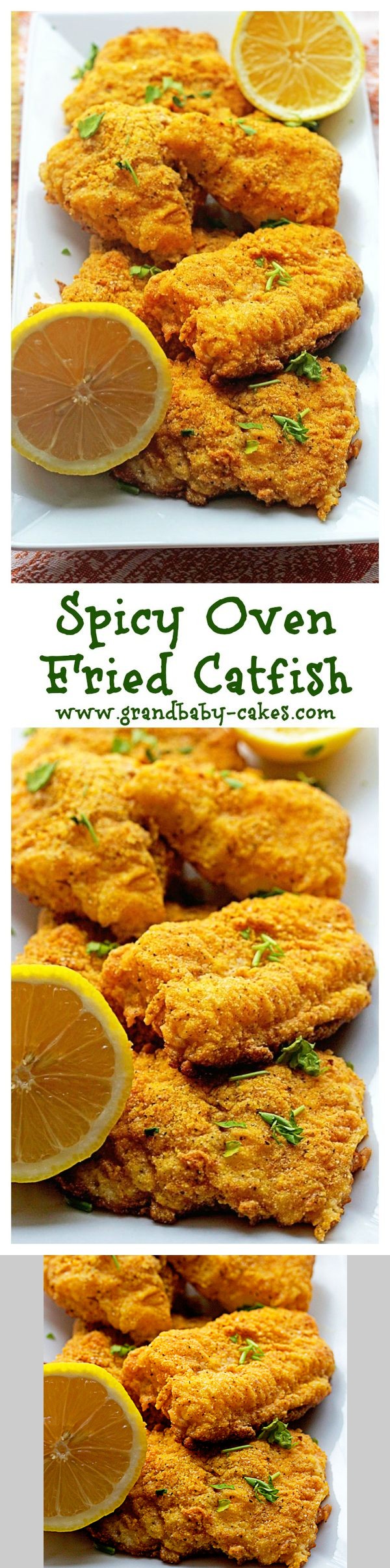 Spicy Oven Fried Catfish