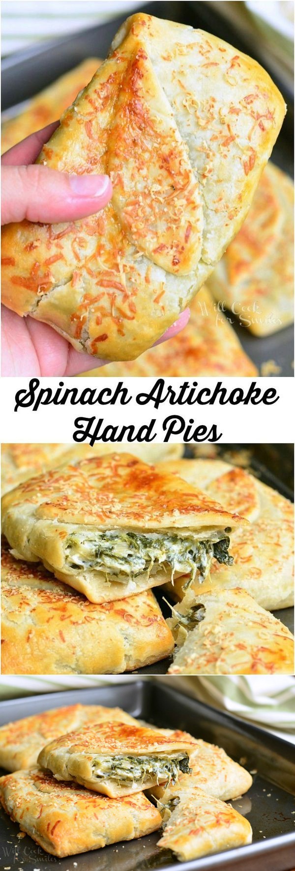 Spinach Artichoke Hand Pies