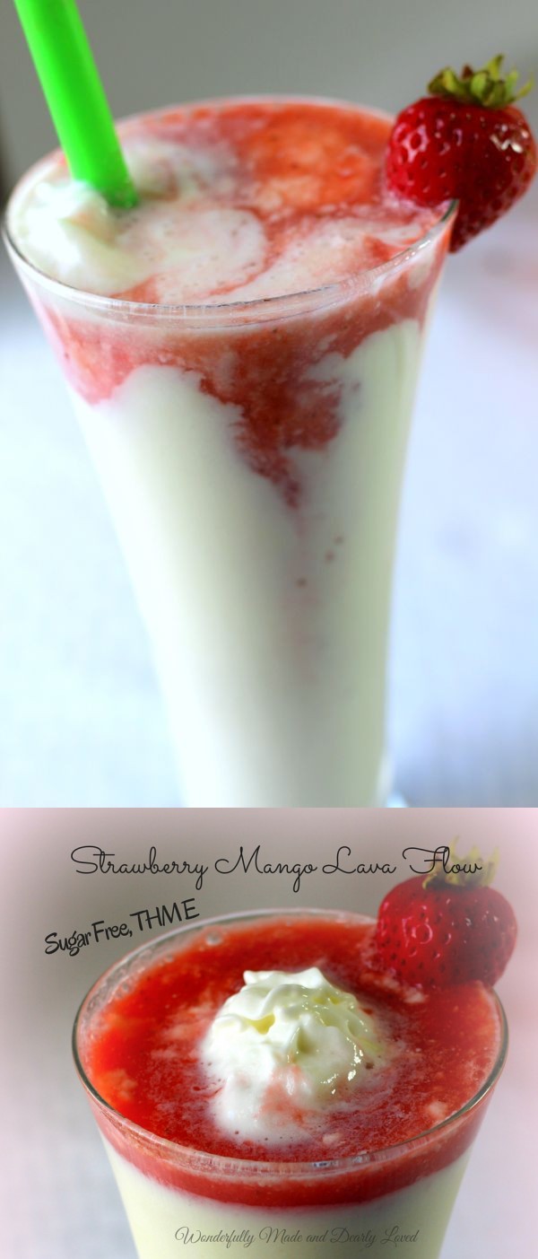 Strawberry Mango Lava Flow