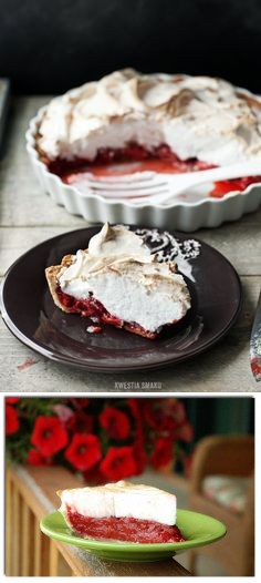 Strawberry Meringue Pie (a.k.a. Lovebird Pie