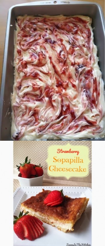 Strawberry Sopapilla Cheesecake