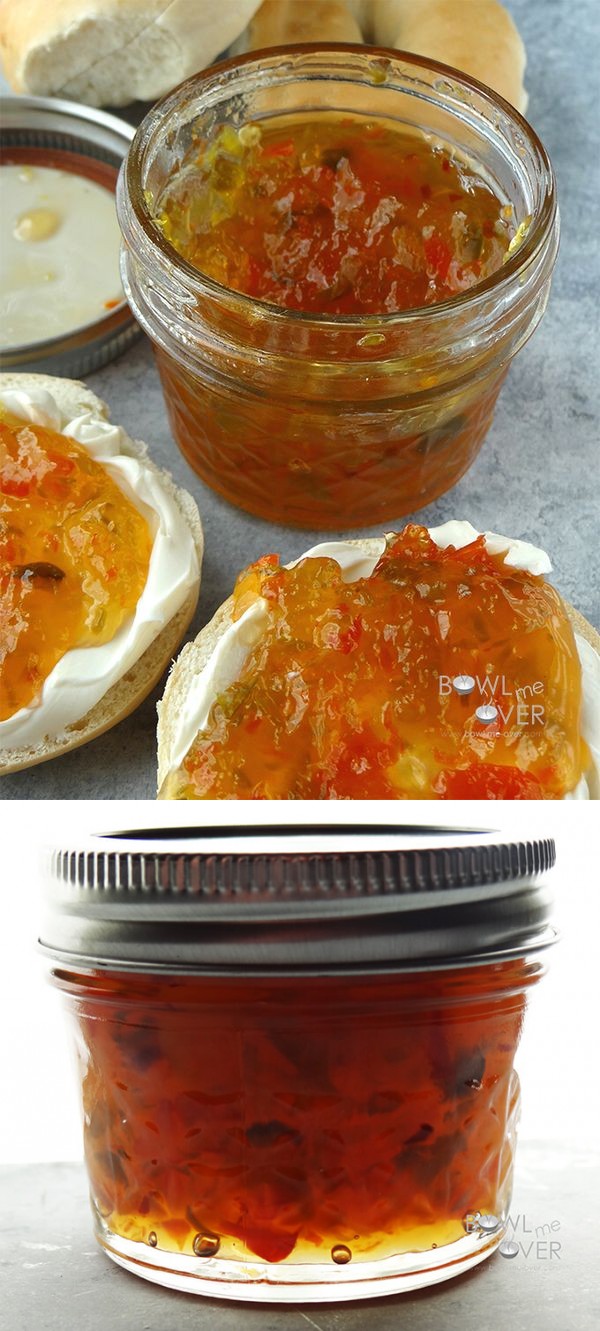 Sweet & Spicy Christmas Pepper Jam