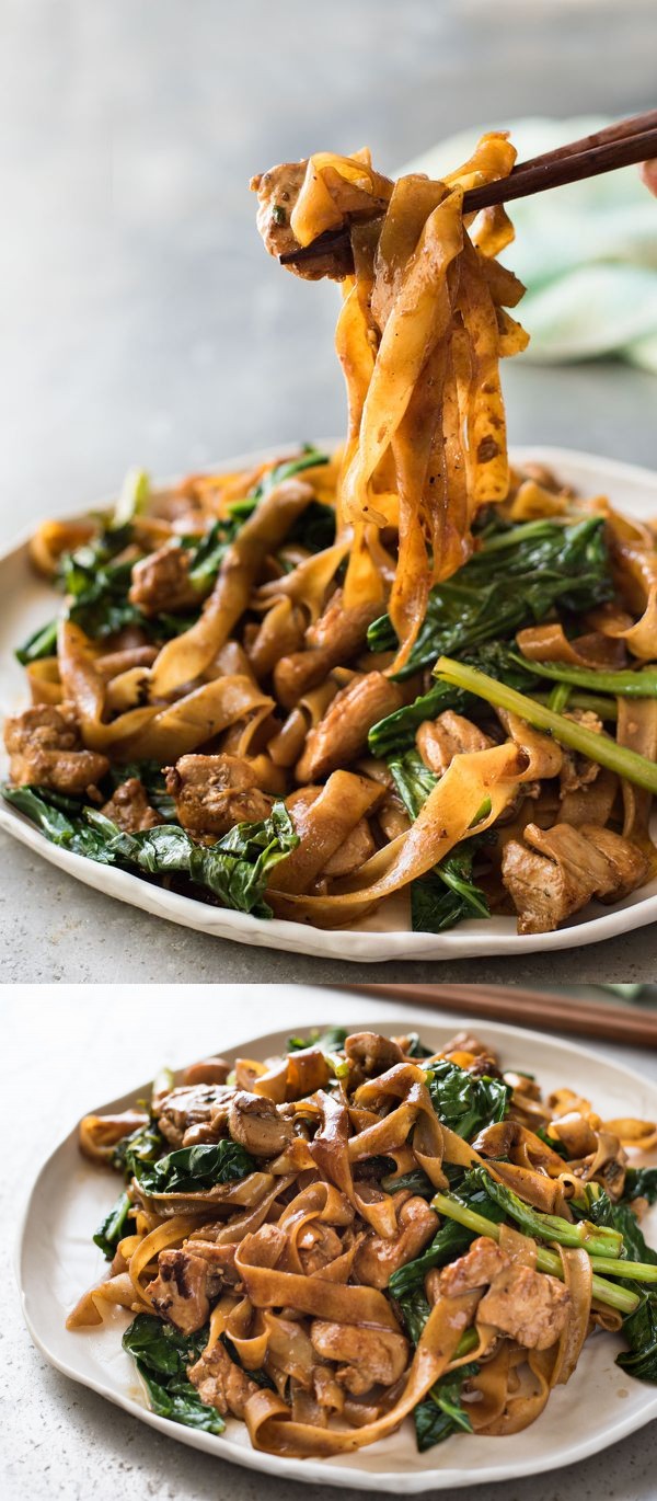 Thai Stir Fried Noodles (Pad See Ew