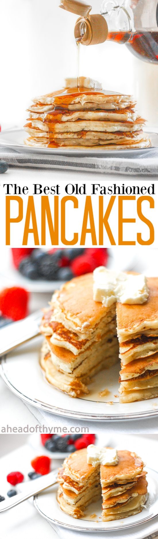 The Best Old Fashioned Pancakes